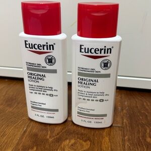NWT Eucerin Original Healing Lotion Fragrance Free 5 FL. OZ